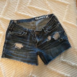 Hurley ripped shorts